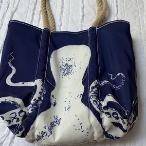 Recycled Sail Seabags Octopus Tote 🐙